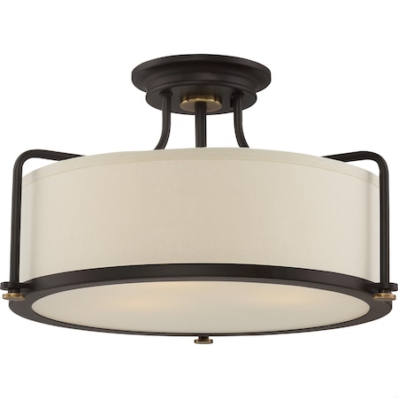 Quoizel Calvary Semi-Flush Mount QF1715WT